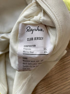 Rapha Club “Rik II” Men’s Jersey - XL - Green/Off - White - Very Good Condition - Pedalling Wears