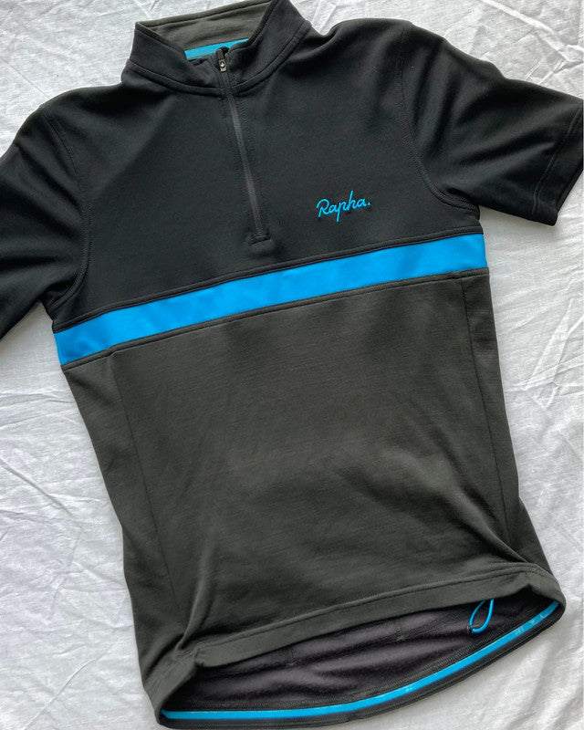 Rapha Club “Team Sky” Men’s Jersey - M - Black - Excellent Condition - Pedalling Wears