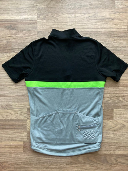 Rapha Club “The Slowest Tour” Men’s Jersey - L - Black/Grey - Excellent Condition - Pedalling Wears