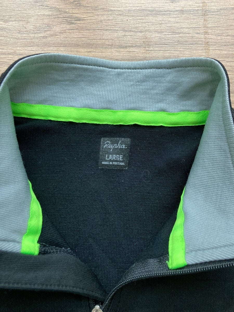 Rapha Club “The Slowest Tour” Men’s Jersey - L - Black/Grey - Excellent Condition - Pedalling Wears