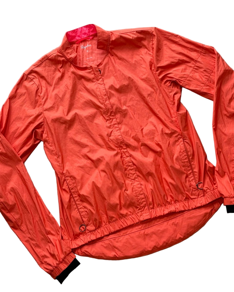 Rapha Commuter Bomber Women’s Jacket - M - Orange - Excellent Condition - Pedalling Wears