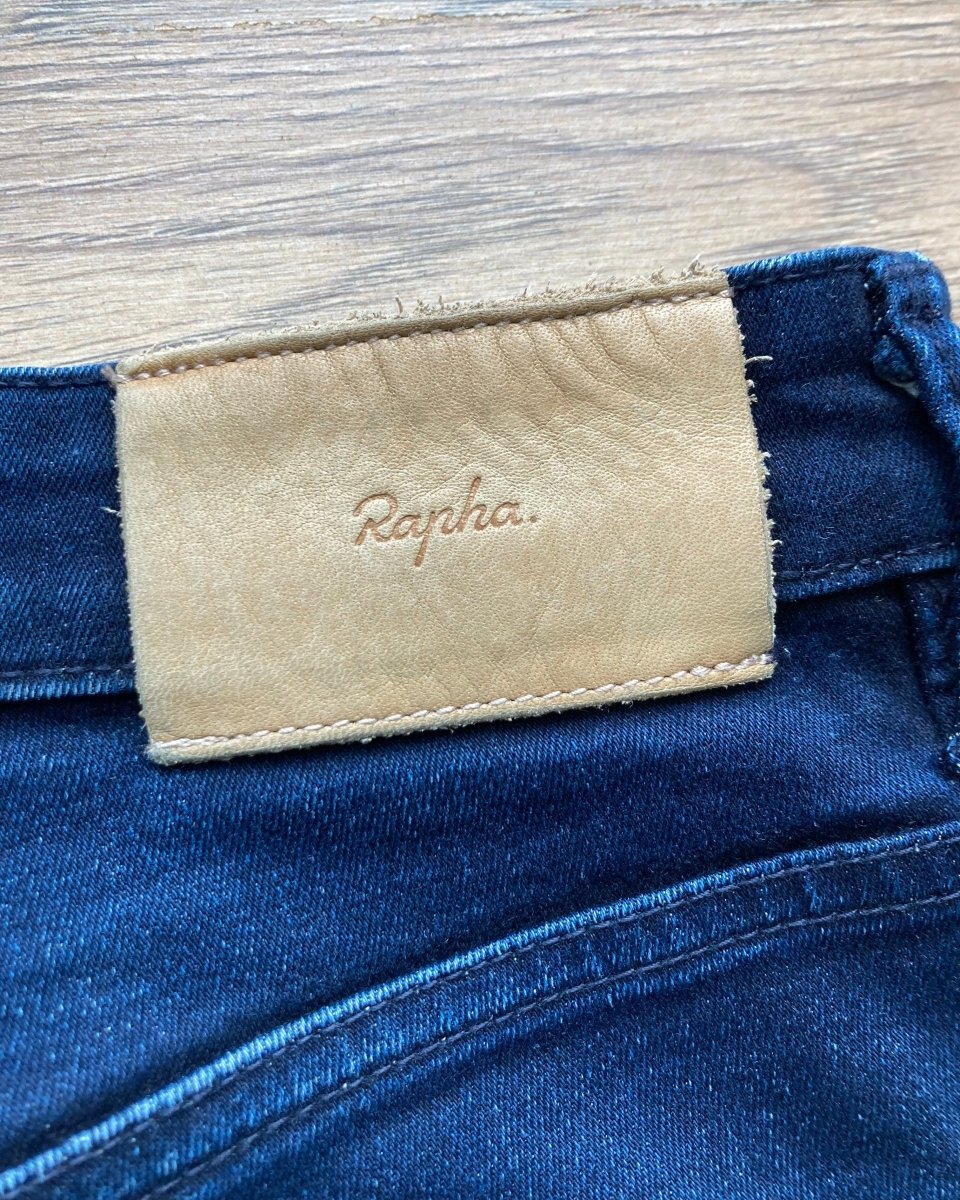 Rapha Commuter Cycling Jeans Relaxed - W32 L30 - Indigo - Very Good Condition - Pedalling Wears