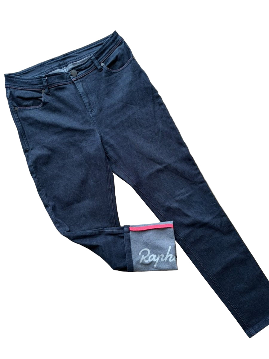 Rapha Commuter Cycling Jeans - Women’s W30 L29 - Indigo - Excellent Condition - Pedalling Wears