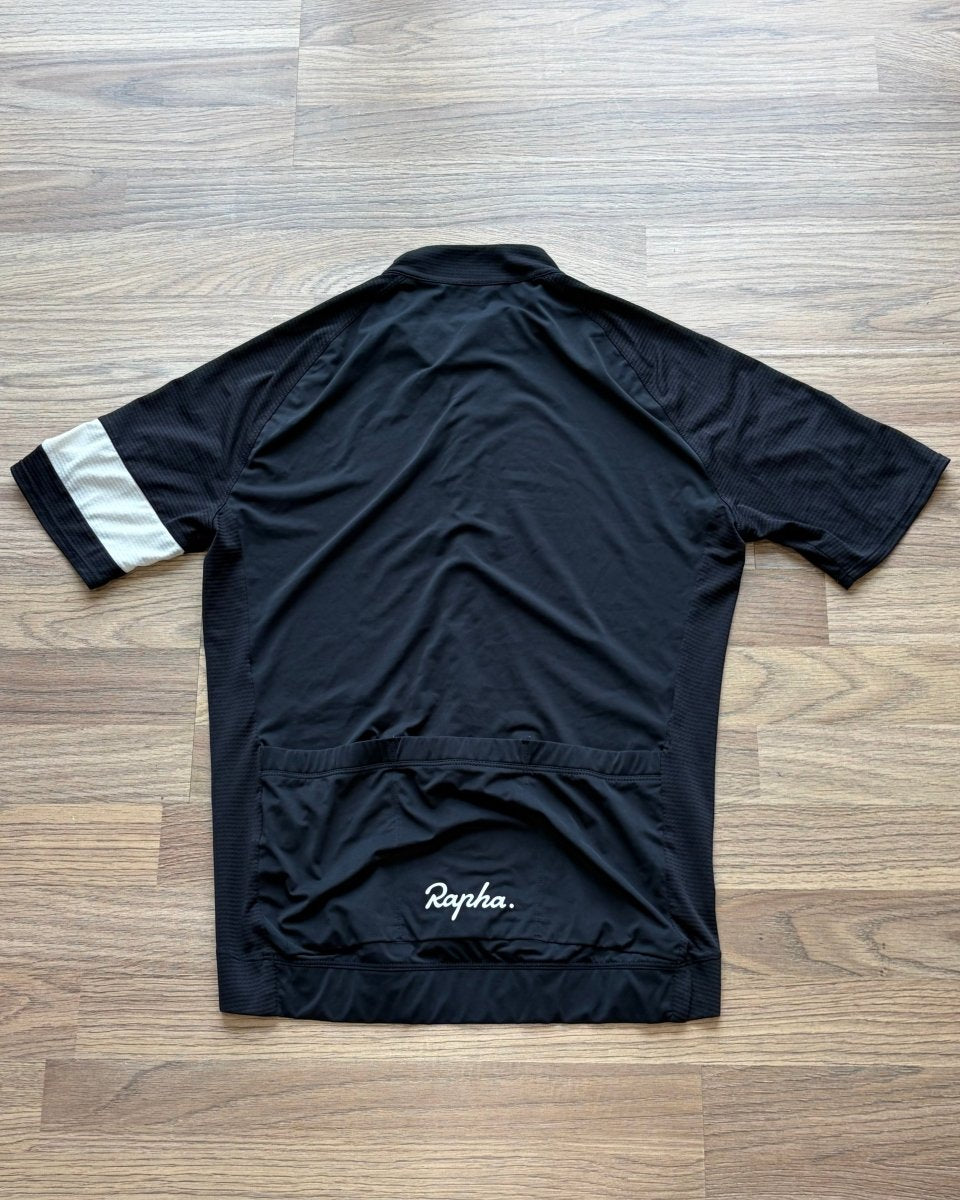 Rapha Core Lightweight Men’s Jersey - M - Black - Very Good Condition - Pedalling Wears