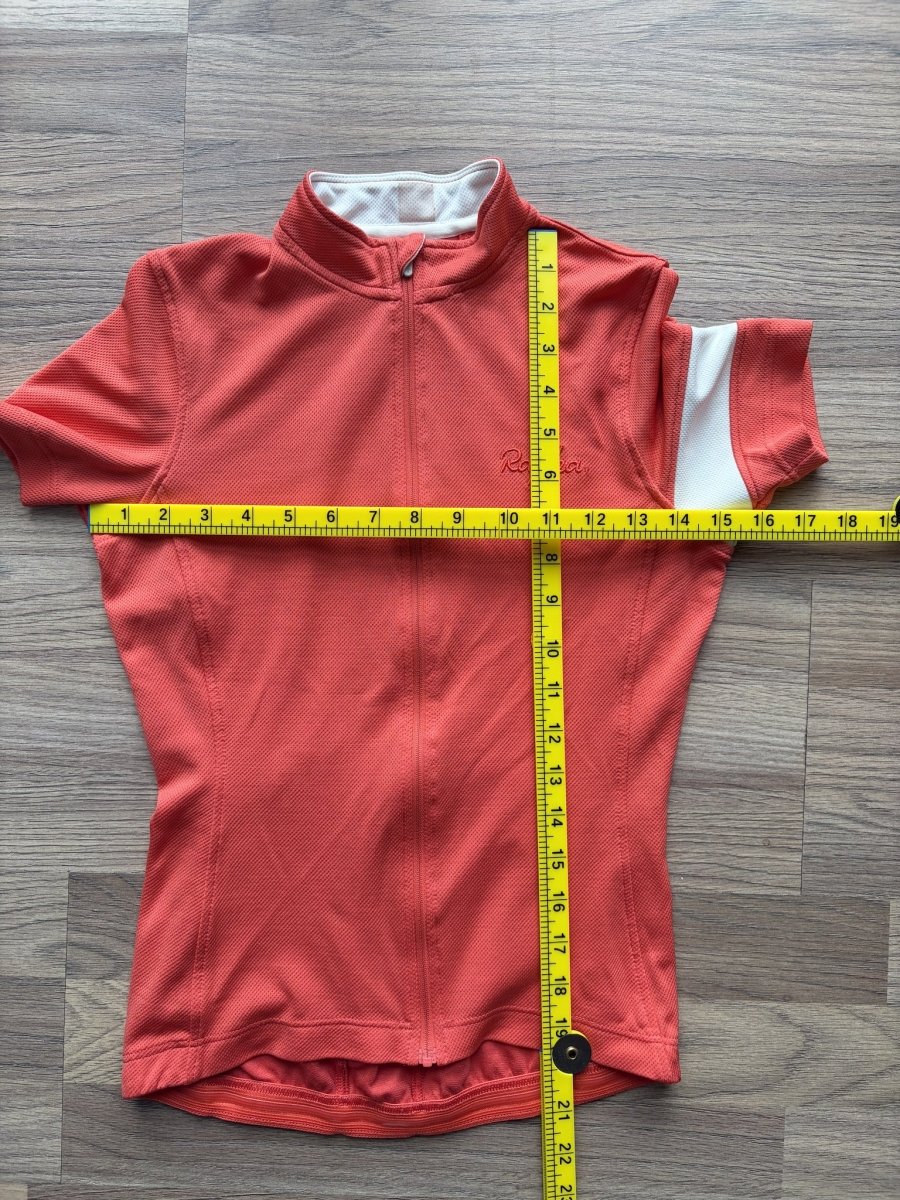 Rapha Core Lightweight Women’s Jersey - XS - Peach/Orange - Excellent Condition - Pedalling Wears