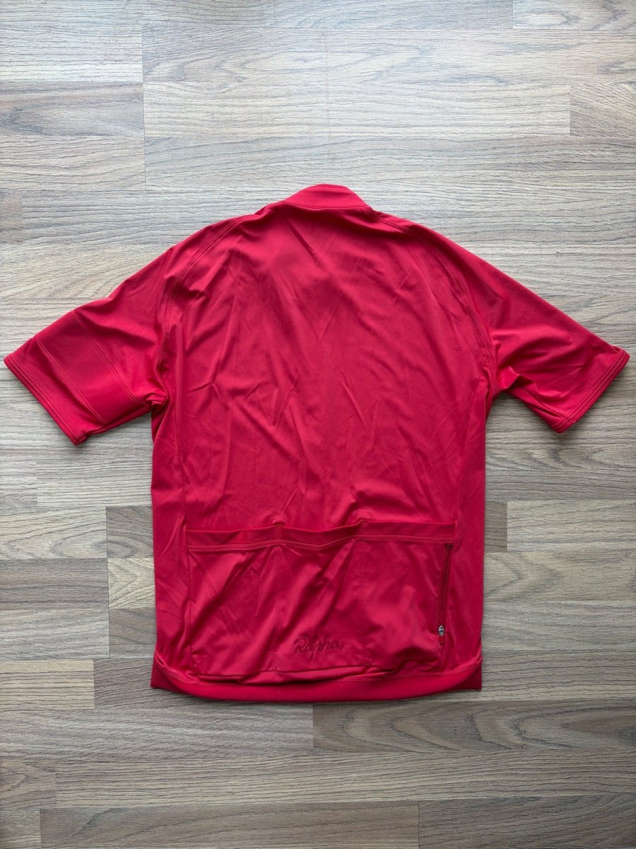 Rapha Core Men’s Jersey - M - Red - Excellent Condition - Pedalling Wears