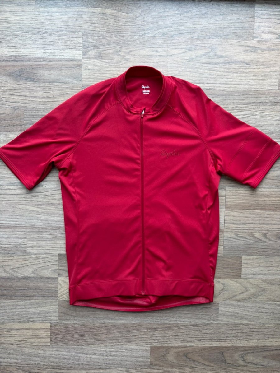 Rapha Core Men’s Jersey - M - Red - Excellent Condition - Pedalling Wears