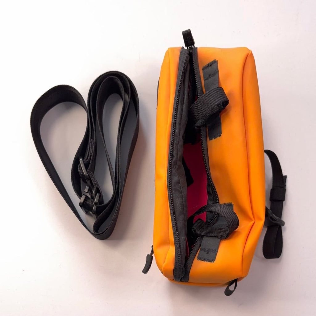 Rapha Explore Bar Bag - Orange - Excellent Used Condition - Pedalling Wears