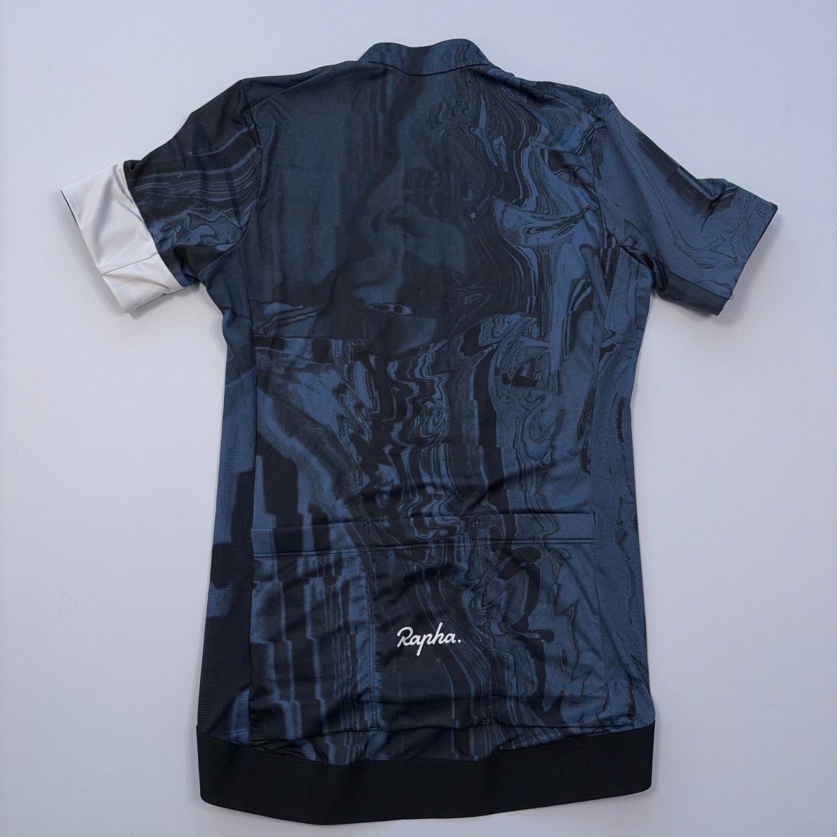 Rapha Legion Women’s Pro Team Training Jersey - S - Blue / Black Print - Excellent Used Condition - Pedalling Wears