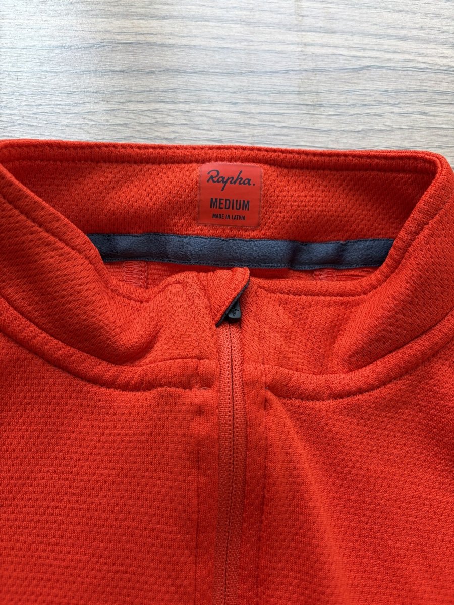 Rapha Lightweight Men’s Jersey - M - Orange - Very Good Condition - Pedalling Wears