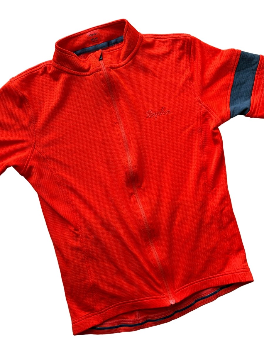 Rapha Lightweight Men’s Jersey - M - Orange - Very Good Condition - Pedalling Wears