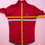 Rapha Men’s "7 Man Break" Merino Jersey – M – Red – Very Good Used Condition - Pedalling Wears