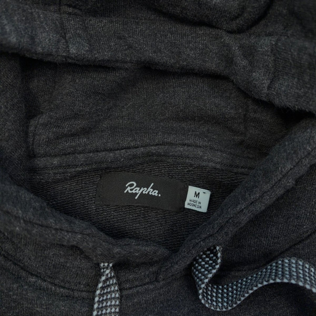 Rapha Men’s Brevet Hoodie - M - Dark Grey - Very Good Used Condition - Pedalling Wears