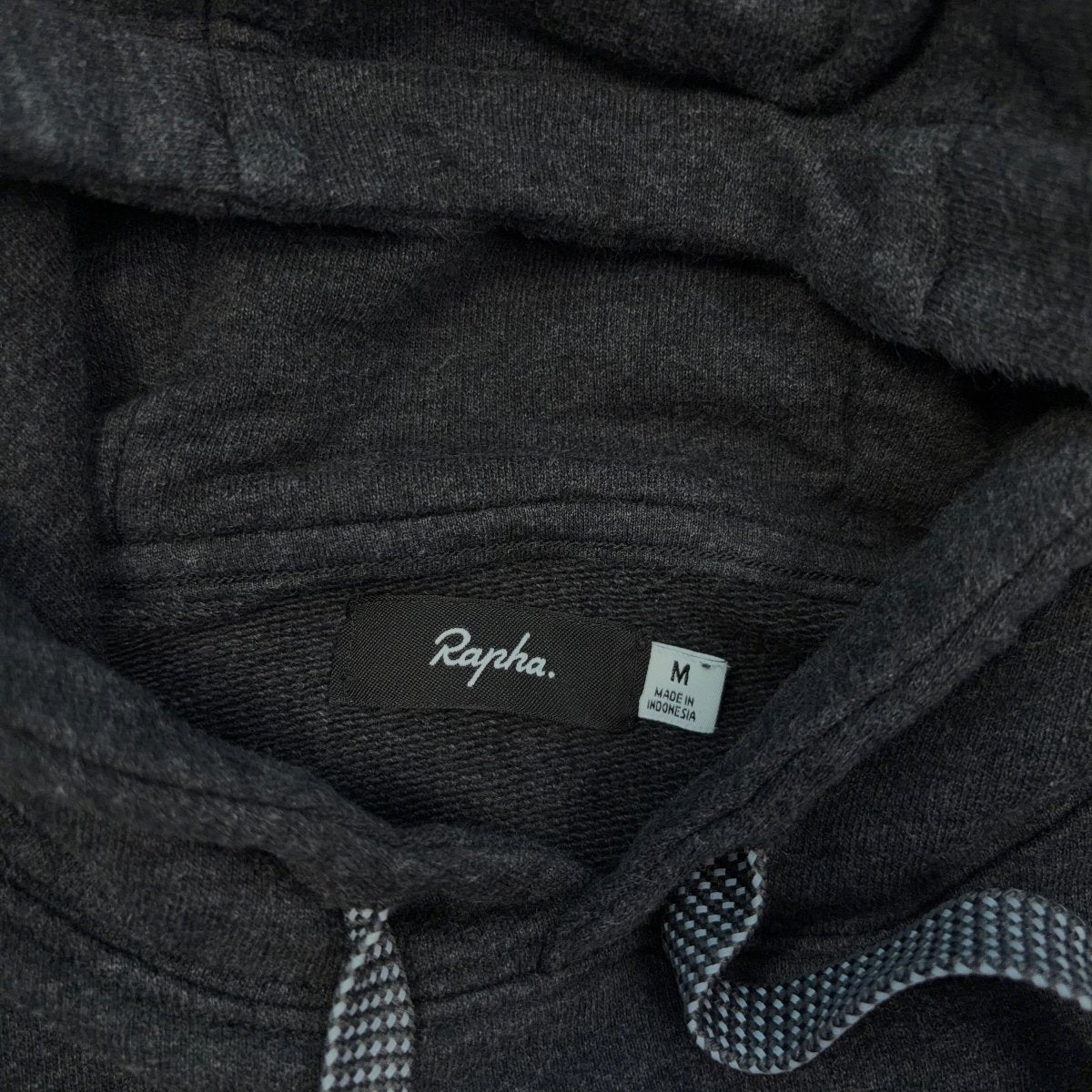 Rapha Men’s Brevet Hoodie - M - Dark Grey - Very Good Used Condition - Pedalling Wears