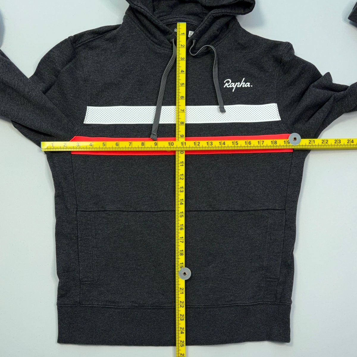 Rapha Men’s Brevet Hoodie - M - Dark Grey - Very Good Used Condition - Pedalling Wears