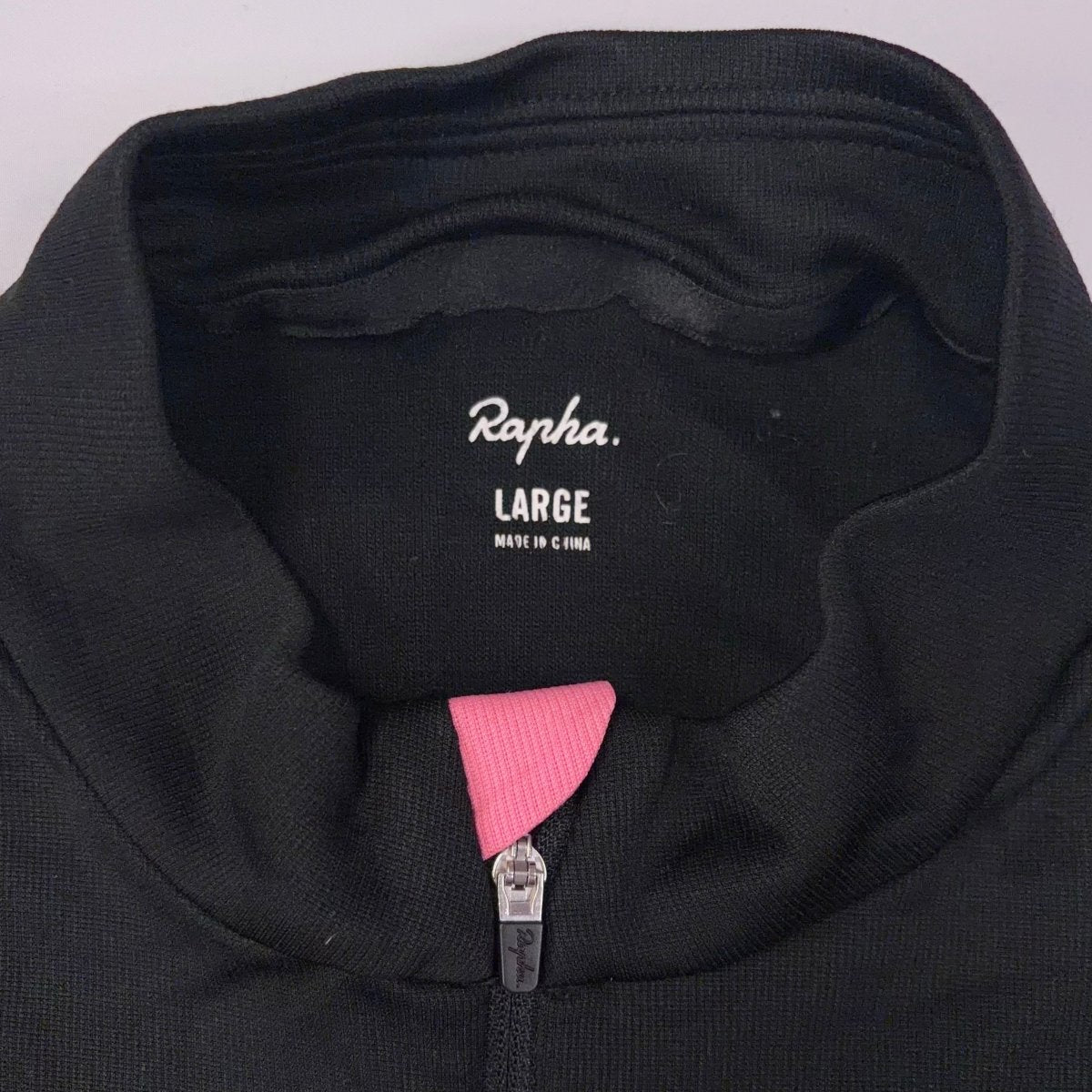Rapha Men’s Classic Jersey - L - Black - Very Good Used Condition - Pedalling Wears