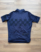 Rapha Men's Club Check Jersey - L - Navy - Very Good Condition - Pedalling Wears