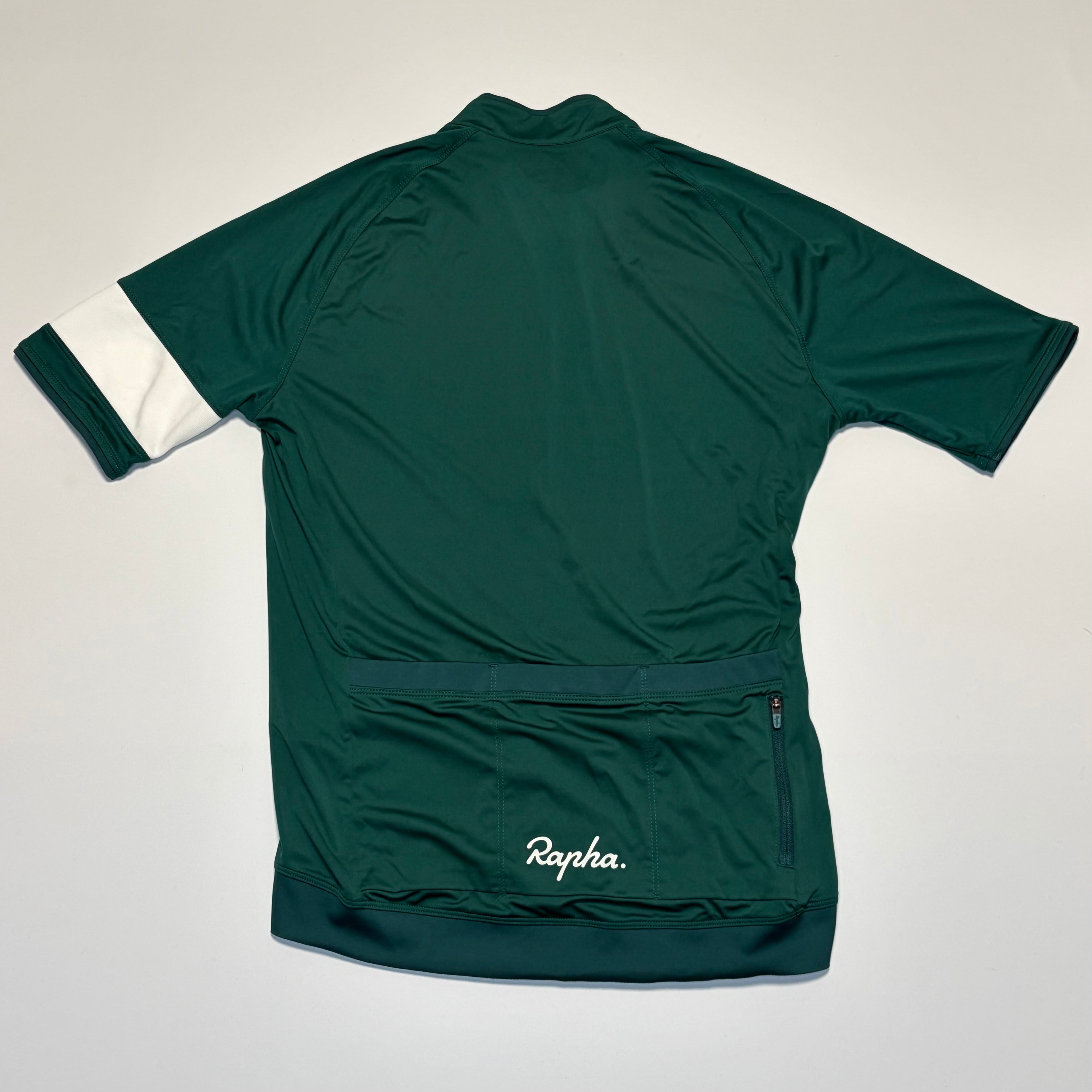 Rapha Men's Core Jersey - M - Dark Green - Excellent Used Condition - Pedalling Wears