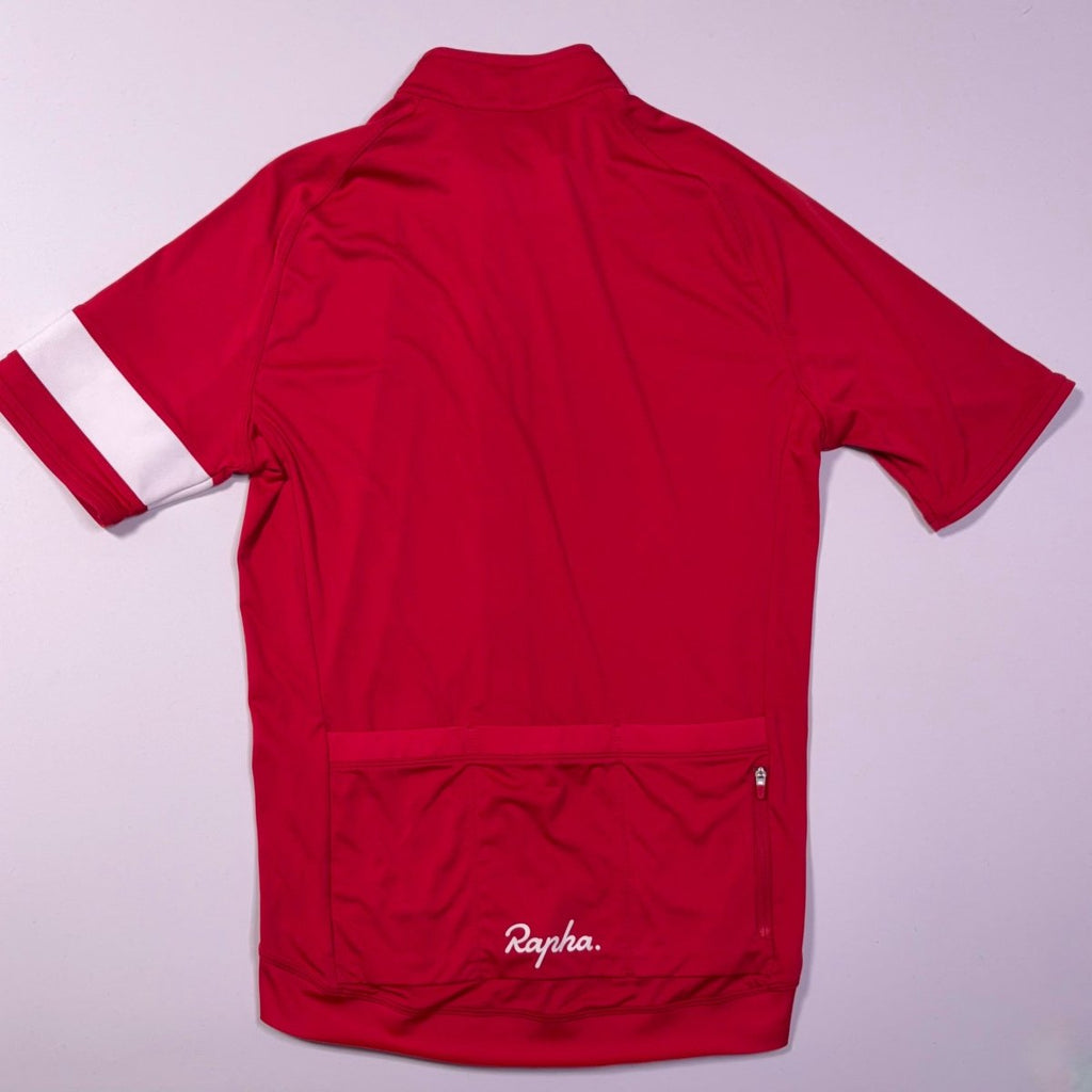 Rapha Men's Core Jersey - M - Red - Excellent Used Condition - Pedalling Wears