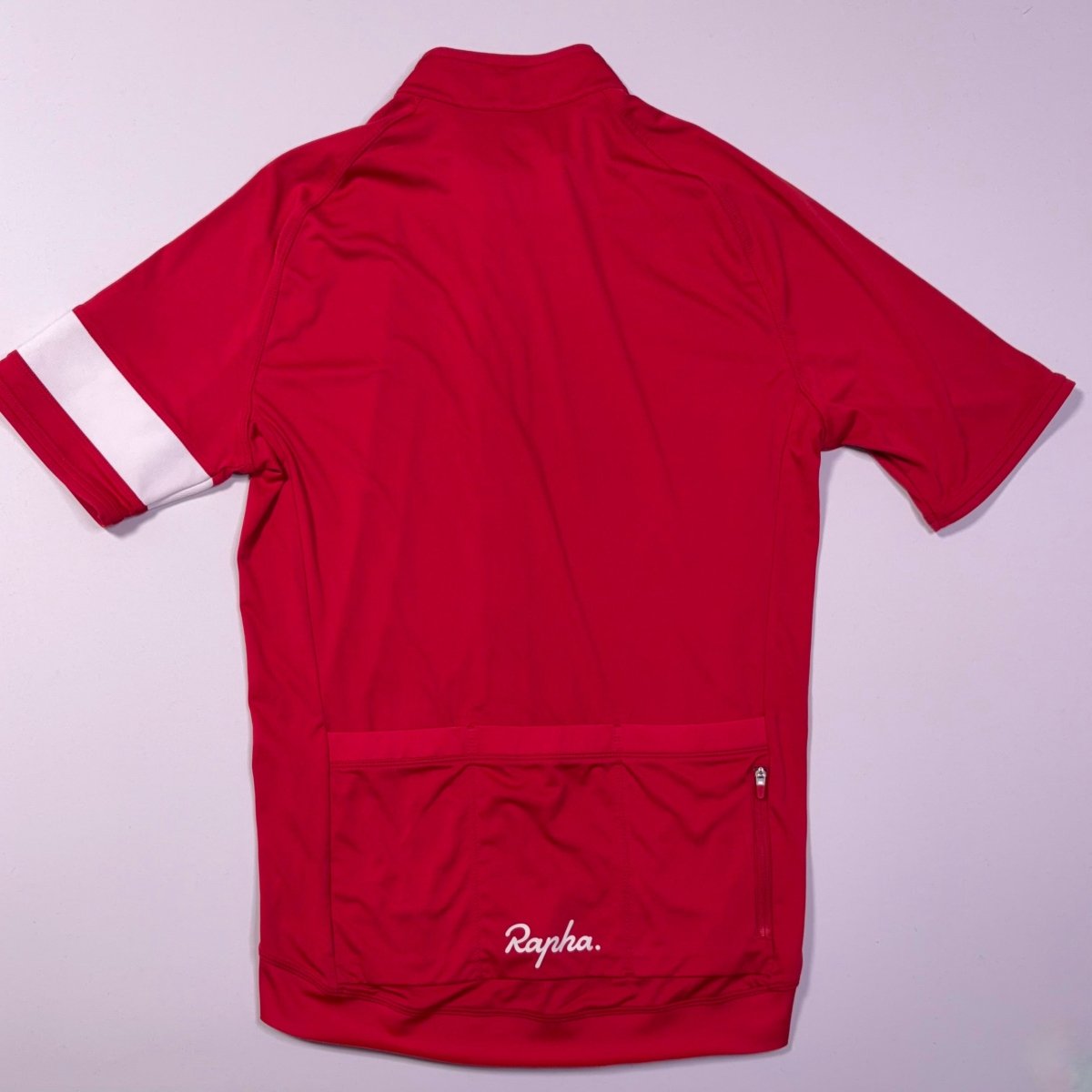 Rapha Men's Core Jersey - M - Red - Excellent Used Condition - Pedalling Wears