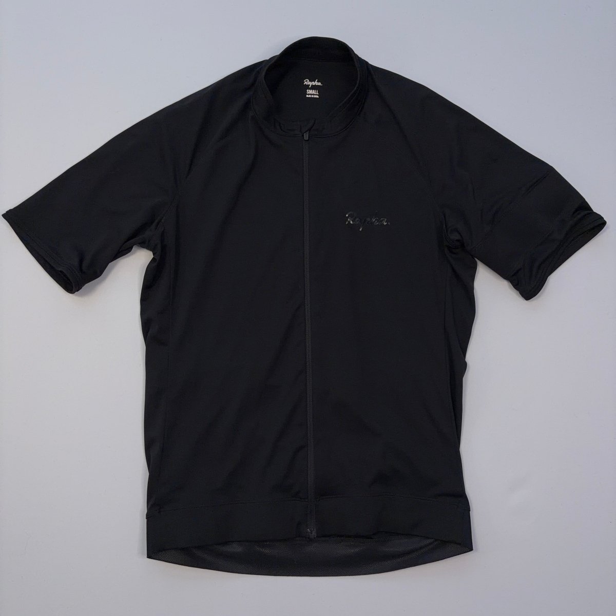 Rapha Men’s Core Jersey - S - Black - Excellent Used Condition - Pedalling Wears