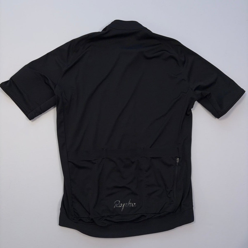 Rapha Men’s Core Jersey - S - Black - Excellent Used Condition - Pedalling Wears