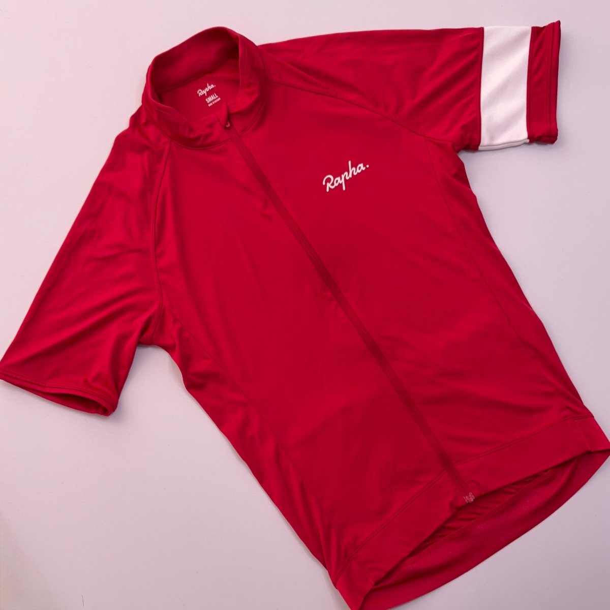 Rapha Men's Core Jersey - S - Red - Excellent Used Condition - Pedalling Wears