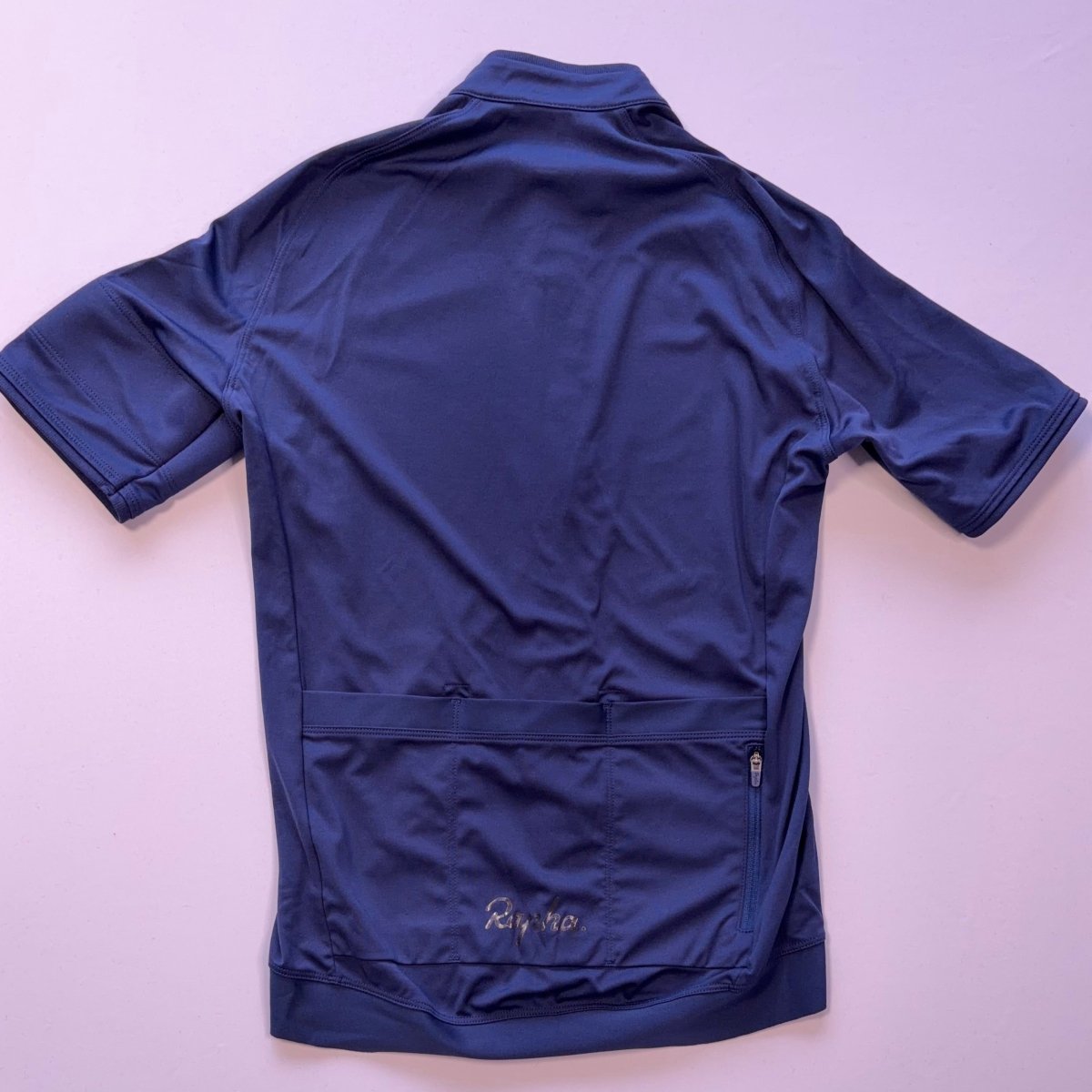 Rapha Men’s Core Jersey - XS - Navy Blue - Very Good Used Condition - Pedalling Wears