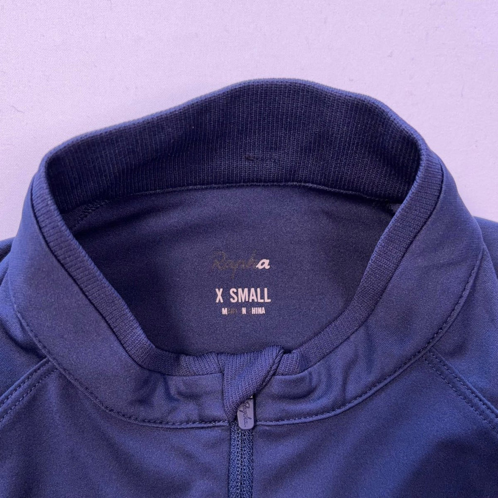 Rapha Men’s Core Jersey - XS - Navy Blue - Very Good Used Condition - Pedalling Wears