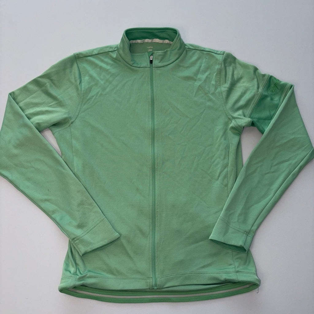 Rapha Men's Core Long Sleeve Jersey - L - Light Green - Good Used Condition - Pedalling Wears