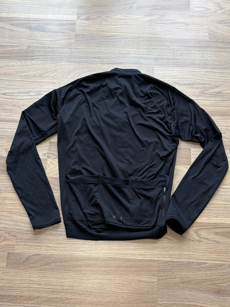 Rapha Men's Core Long Sleeve Jersey - M - Black - Excellent Condition - Pedalling Wears