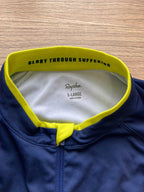 Rapha Men's Festive 500 Core Long Sleeve Jersey - XL - Navy - Excellent Condition - Pedalling Wears