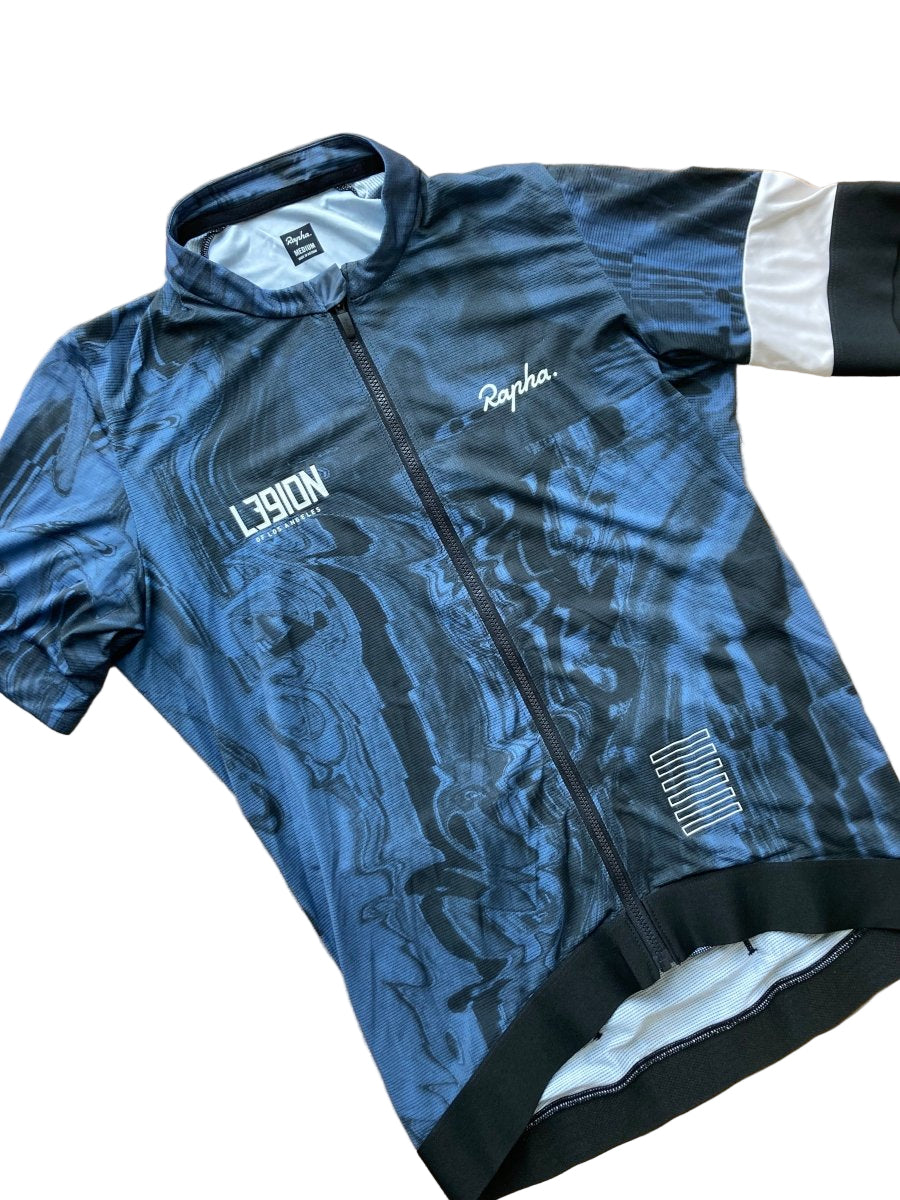 Rapha Men's L39ION Pro Team Training Jersey - M - Navy / Black - Excellent Condition - Pedalling Wears