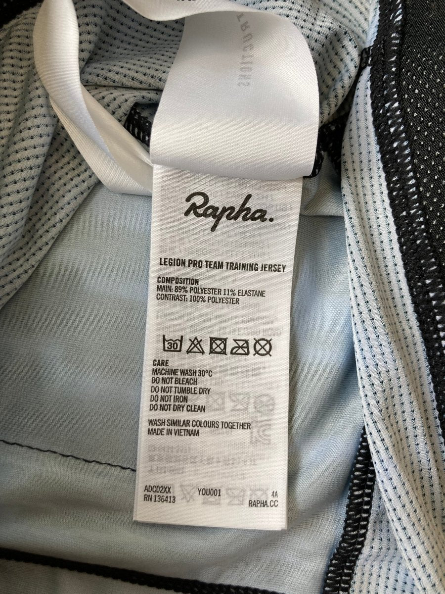 Rapha Men's L39ION Pro Team Training Jersey - M - Navy / Black - Excellent Condition - Pedalling Wears