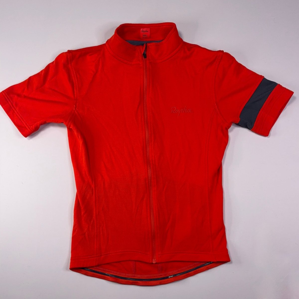 Rapha Men’s Lightweight Jersey - S - Orange - Very Good Used Condition - Pedalling Wears