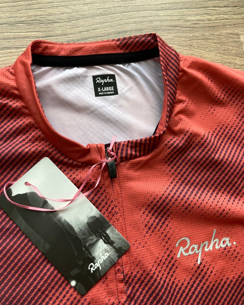 Rapha Men's Limited Edition Patagonia Jersey - XL - Orange / Multi - New with Tags - Pedalling Wears