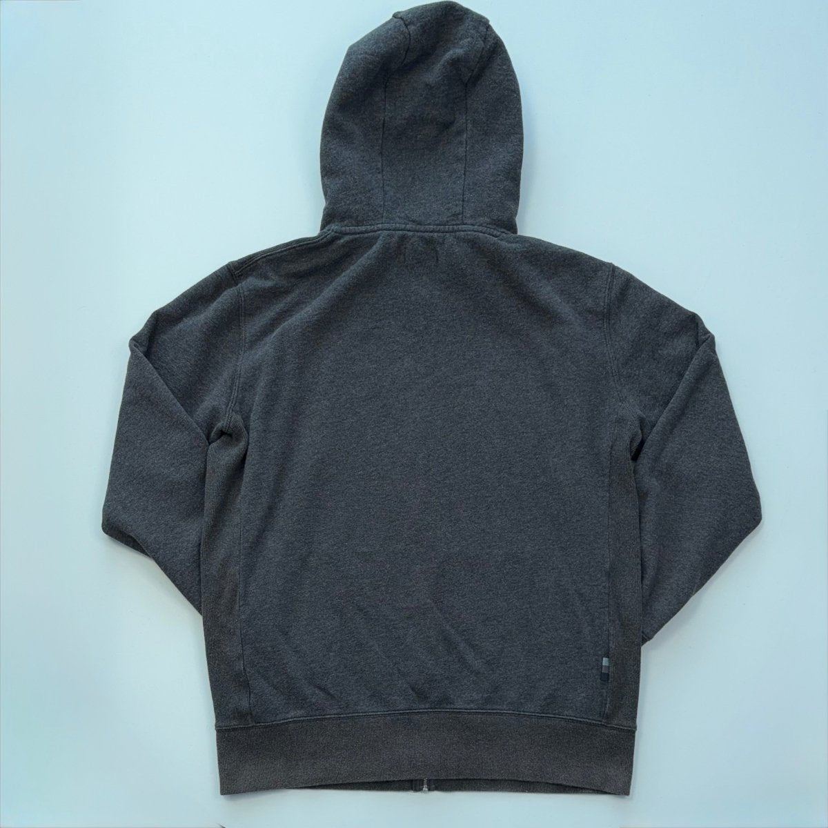 Rapha Men’s Logo Full Zip Hoodie - L - Dark Grey - Very Good Used Condition - Pedalling Wears