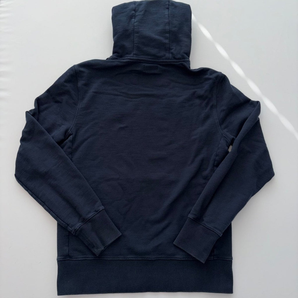 Rapha Men's Logo Pullover Hoodie - S - Navy / Pink - Very Good Used Condition - Pedalling Wears