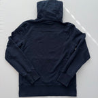 Rapha Men's Logo Pullover Hoodie - S - Navy / Pink - Very Good Used Condition - Pedalling Wears