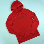 Rapha Men’s Logo Pullover Hoodie - XS - Red - Very Good Used Condition - Pedalling Wears