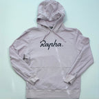 Rapha Men’s Logo Pullover Hoodie - XXL - Lilac - Good Used Condition - Pedalling Wears