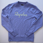 Rapha Men’s Logo Sweatshirt - S - Lilac - Very Good Used Condition - Pedalling Wears