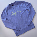 Rapha Men’s Logo Sweatshirt - S - Lilac - Very Good Used Condition - Pedalling Wears
