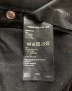 Rapha Men's Premium Denim Slim Cycling Jeans - W36 L32 - Dark Grey - Excellent Condition - Pedalling Wears