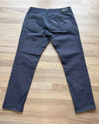 Rapha Men's Premium Denim Slim Cycling Jeans - W36 L32 - Dark Grey - Excellent Condition - Pedalling Wears