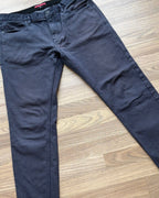 Rapha Men's Premium Denim Slim Cycling Jeans - W36 L32 - Dark Grey - Excellent Condition - Pedalling Wears