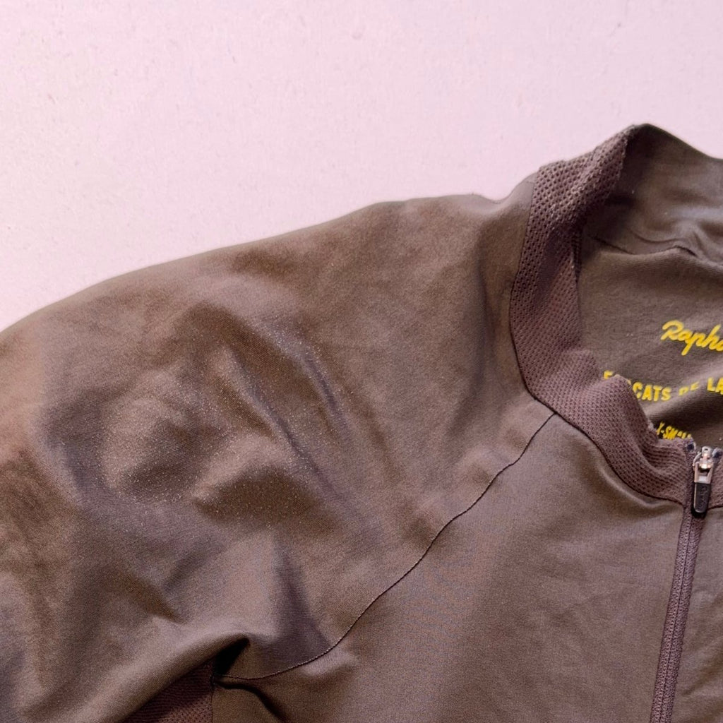 Rapha Men's Pro Team Jersey - XS - Dark Olive - Good Used Condition - Pedalling Wears