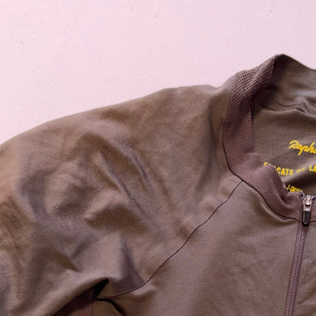 Rapha Men's Pro Team Jersey - XS - Dark Olive - Good Used Condition - Pedalling Wears