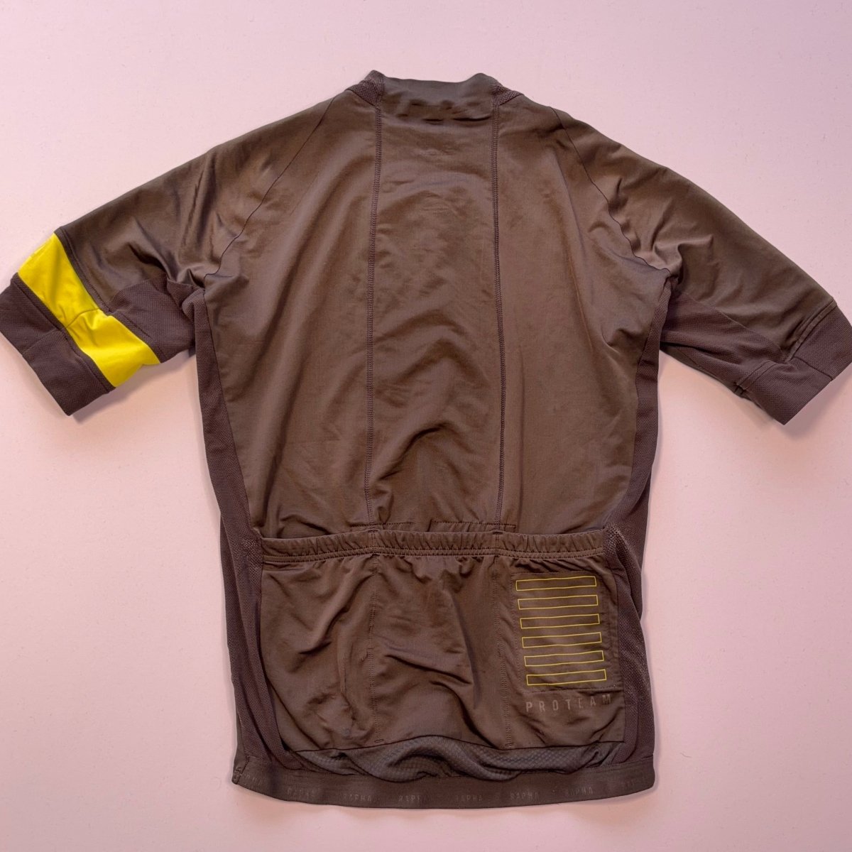Rapha Men's Pro Team Jersey - XS - Dark Olive - Good Used Condition - Pedalling Wears