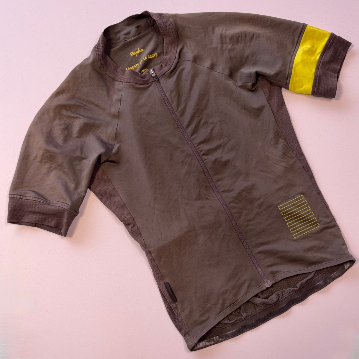 Rapha Men's Pro Team Jersey - XS - Dark Olive - Good Used Condition - Pedalling Wears